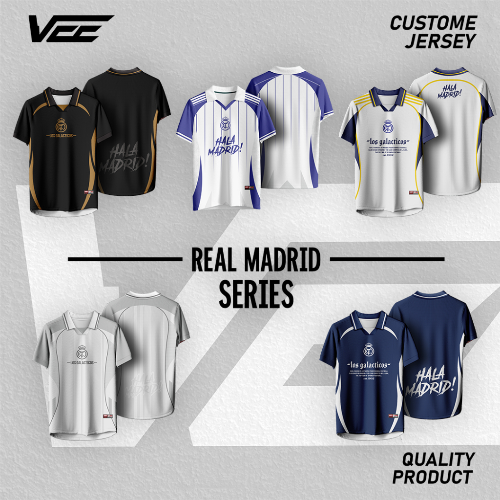 Jersey Fantasy RealMadrid Series // Fantasy // Bola // Casual // Retro
