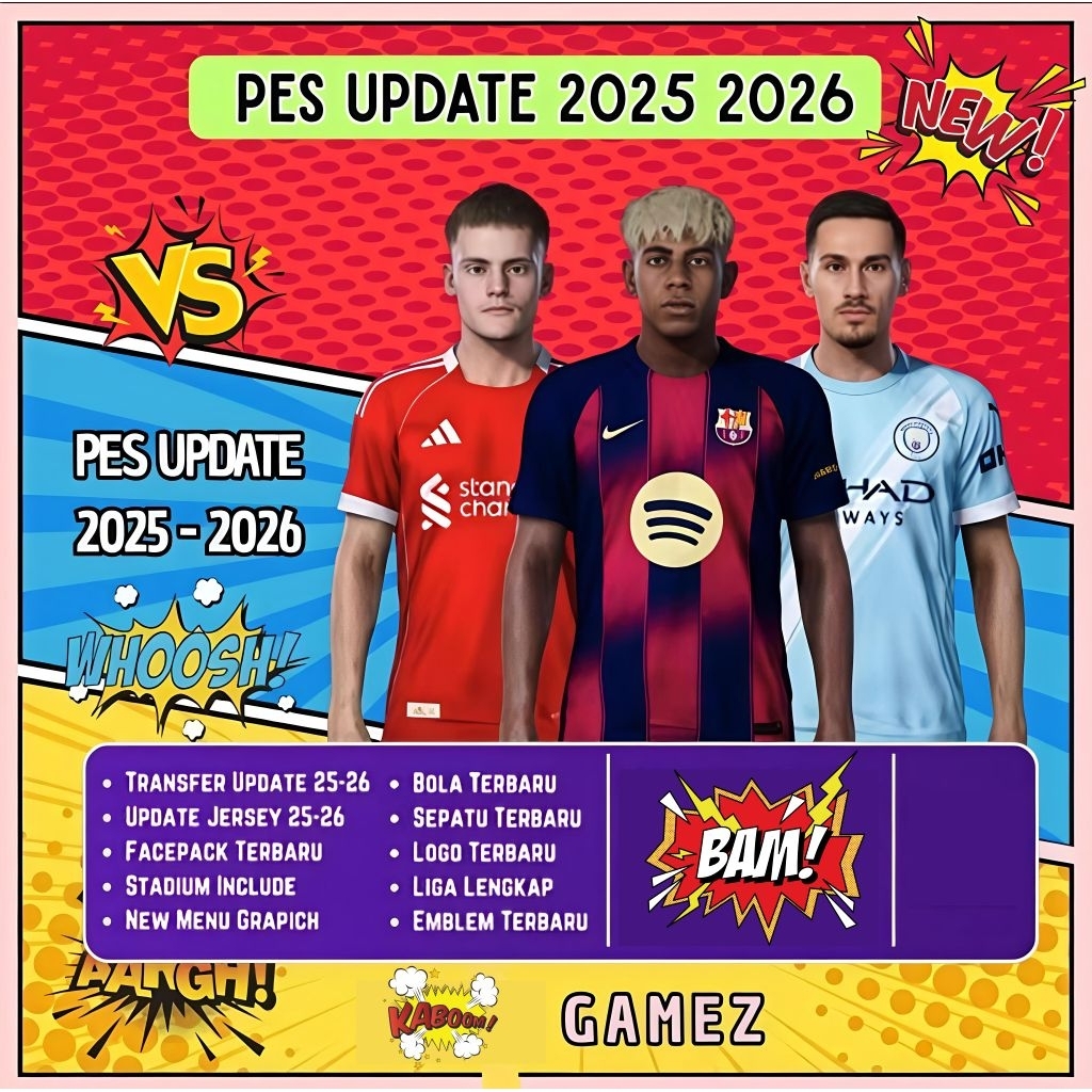 PRO EVOLUTION SOCCER 2013 - PES 2013 - PES 13 UPDATE TERBARU