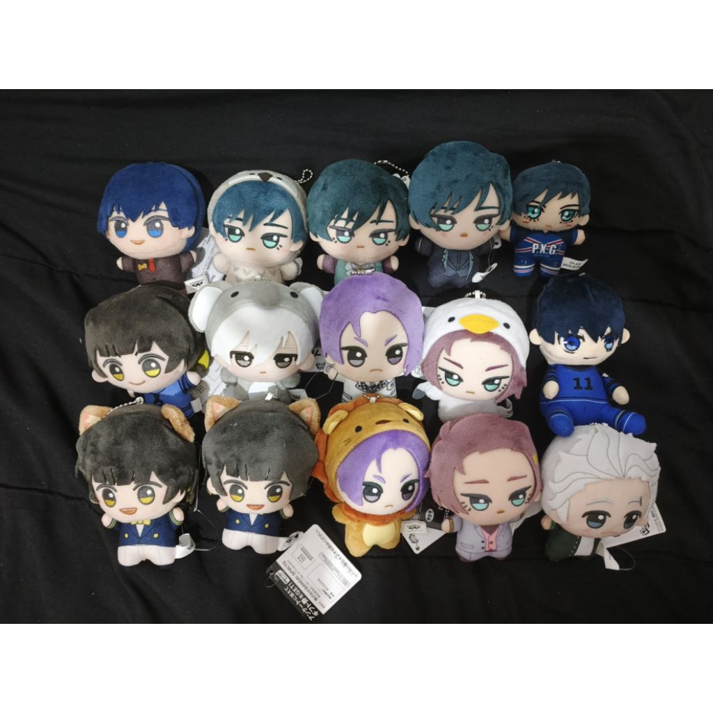 chibigurumi nuigurumi blue lock isagi rin nagi reo sae bachira wind breaker umemiya