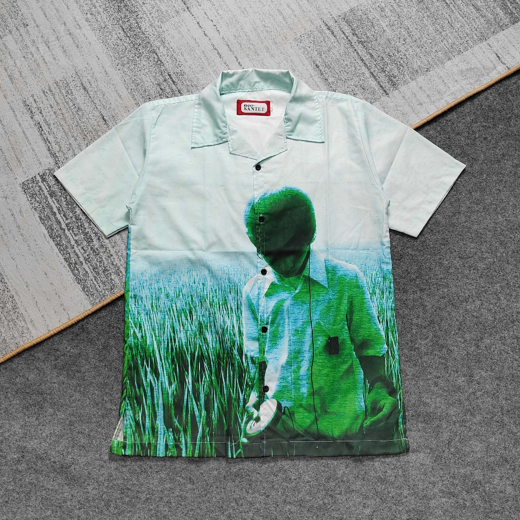 All About Lily Chou-Chou Open Collar Shirt Kemeja Kerah Terbuka