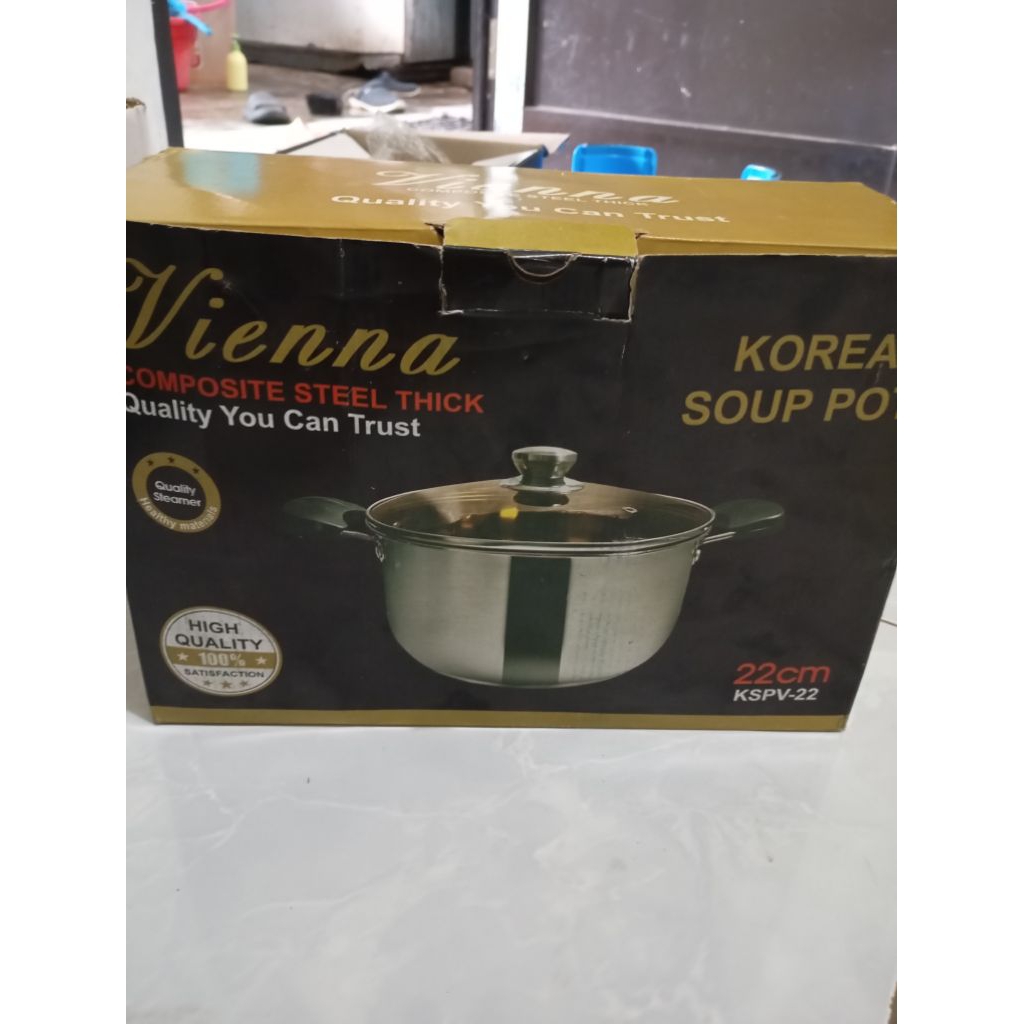 Vienna stainless panci 22cm new