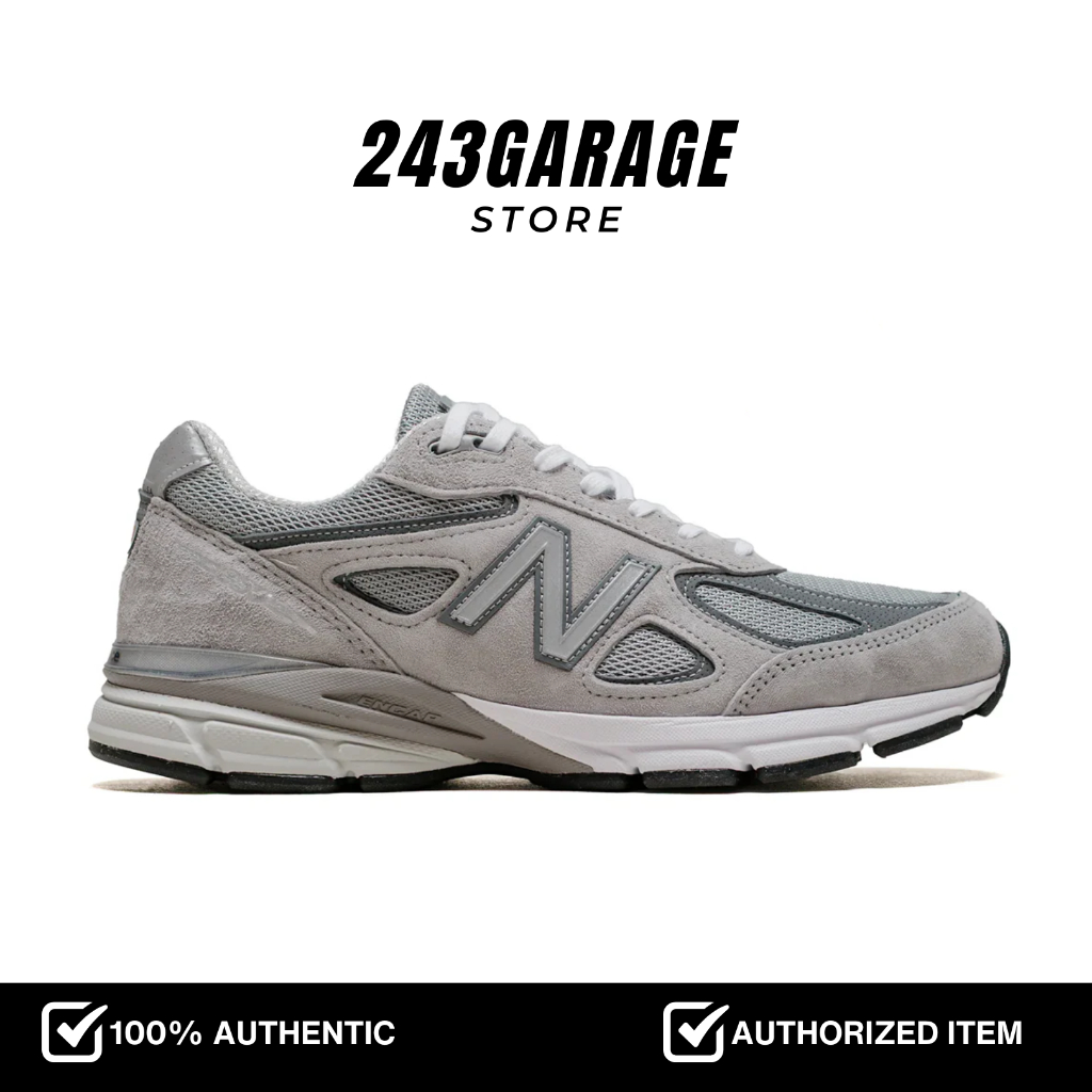 New Balance 990v4 Made In USA Grey White (U990GR4) - Sneakers Original Resmi