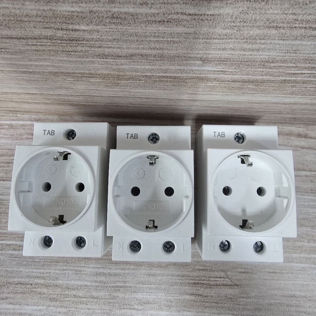 TAB STOP KONTAK DIN RAIL SN010