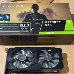 GALAX Nvidia GeForce GTX 1660 6GB DDR5 OC 1-Click DUAL FAN GTX1660 (SECOND)