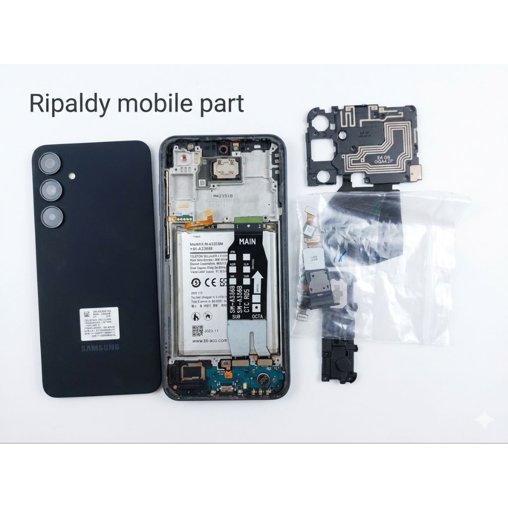 PART ORIGINAL SAMSUNG A35 5G 1SET TINGGAL PASANG MESIN