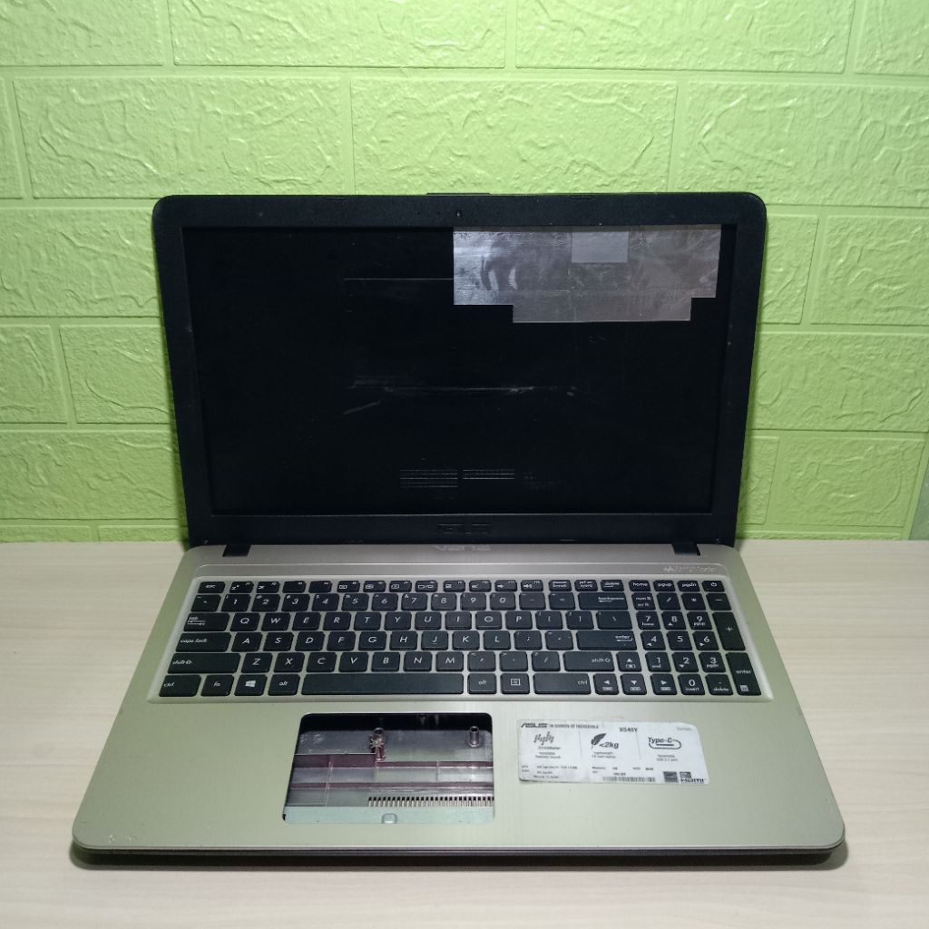 Kesing Case Casing Original Fullsett Laptop Asus x540Y