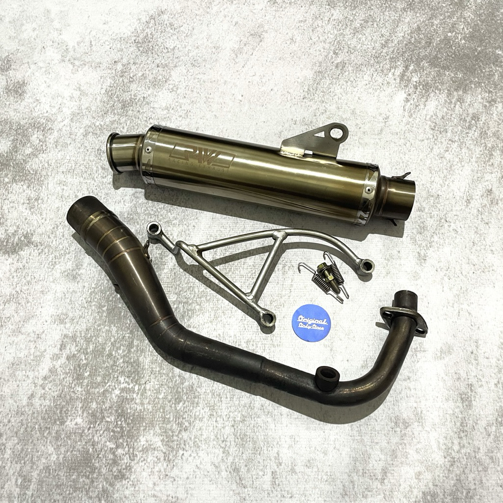 Knalpot Racing Inlet 50mm RAW Racing Vespa Sprint Primavera (Second)