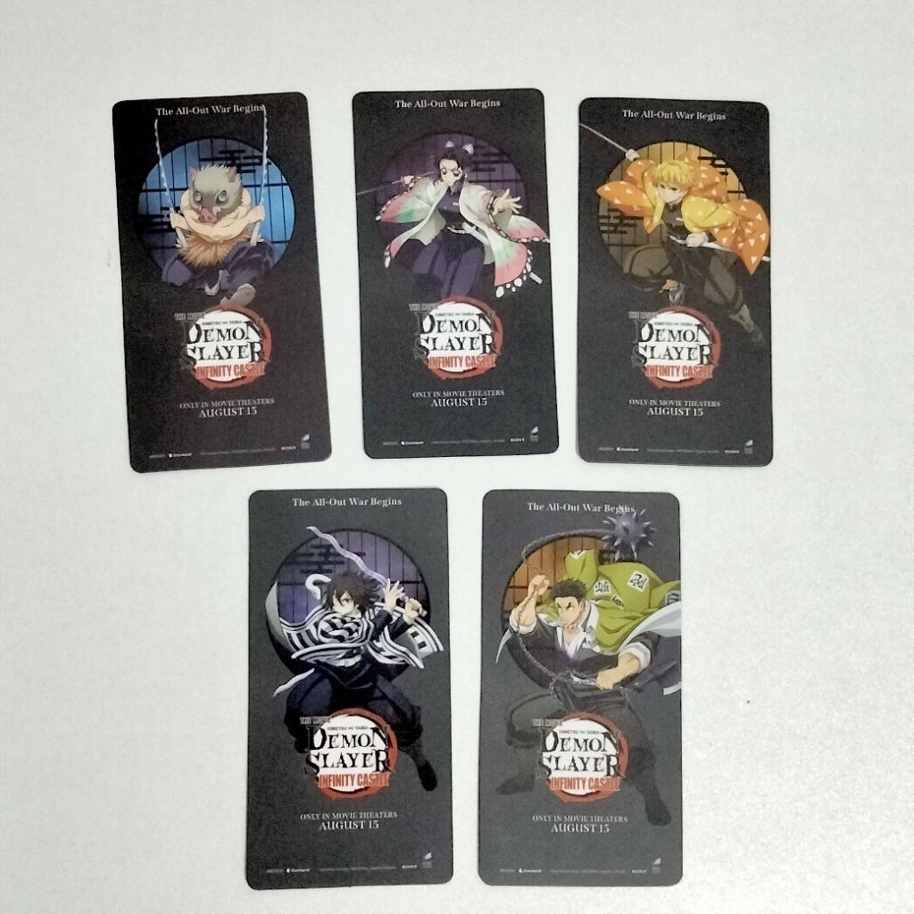 [OFFICIAL] Collectible card cgv anime demon slayer