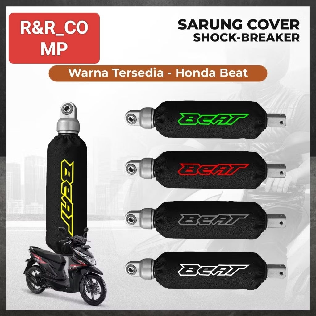 Sarung Shockbreaker/Cover Shockbreaker motor Beat / Beat Fi