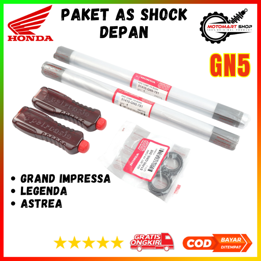 As Shock Depan Grand Ori / As Sok Honda Legenda / Paket As Shock Grand Impressa - GN5