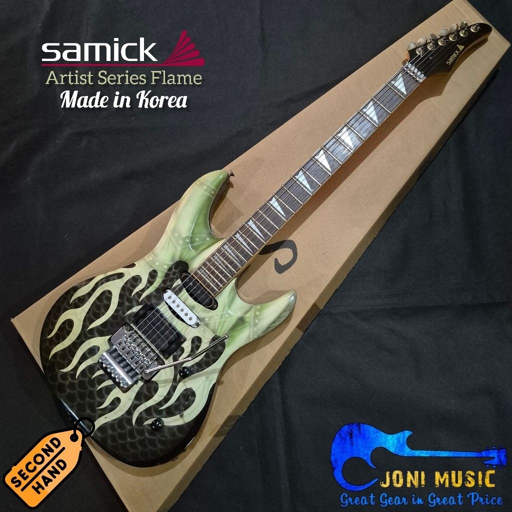 Gitar Samick Artist Series Super Strat Strato Made in Korea