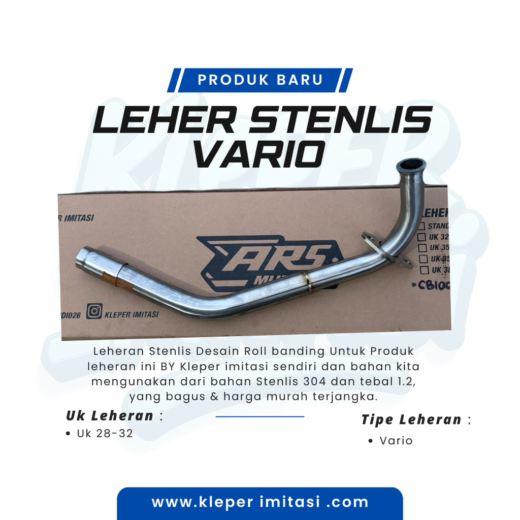 Leher Stenlis Vario uk28-32 By Kleper imitasi