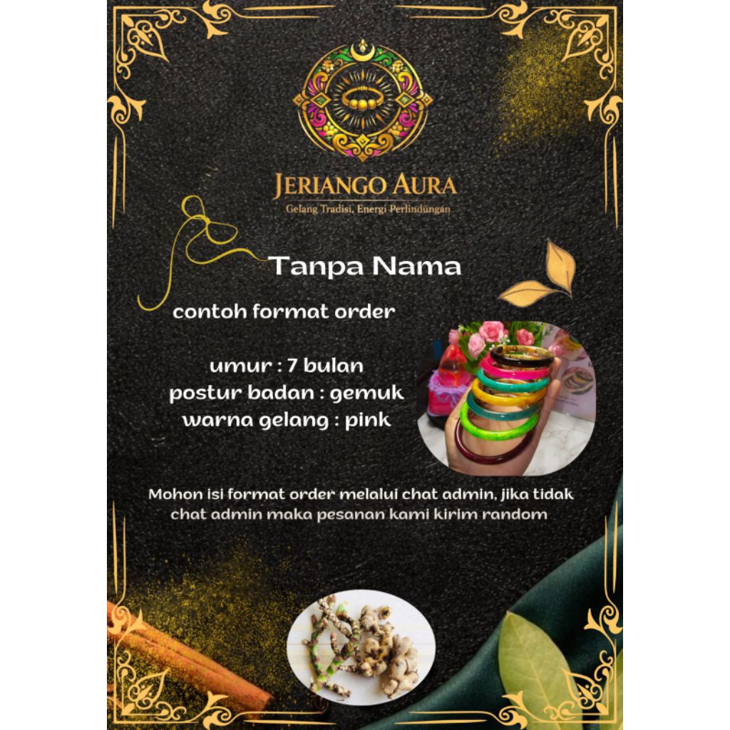 Gelang Sawan Rempah Asli|Gelang Sabetan Tradisional|Gelang kariango Bayi|Gelang Dlingo Bangle|Jerian