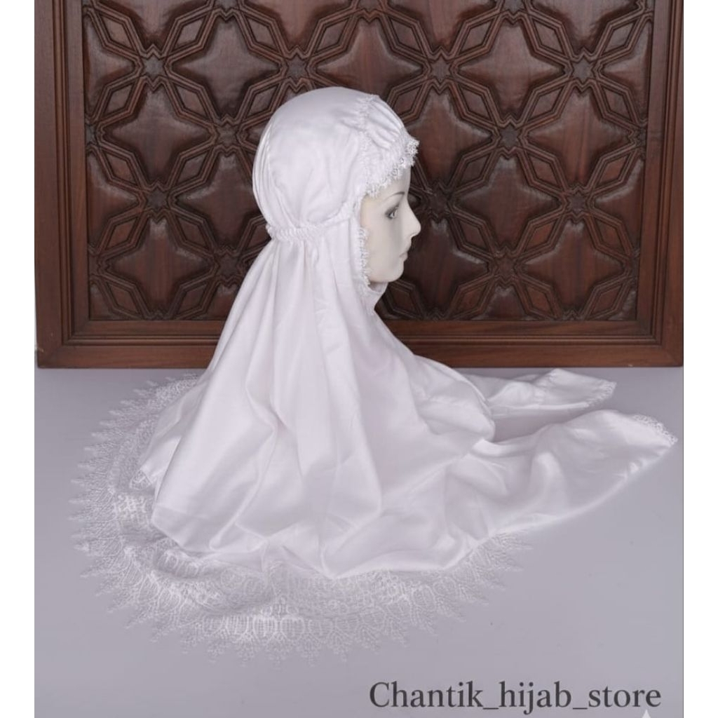 Mukena terusan/mukena terusan katun/mukena terusan katun embos