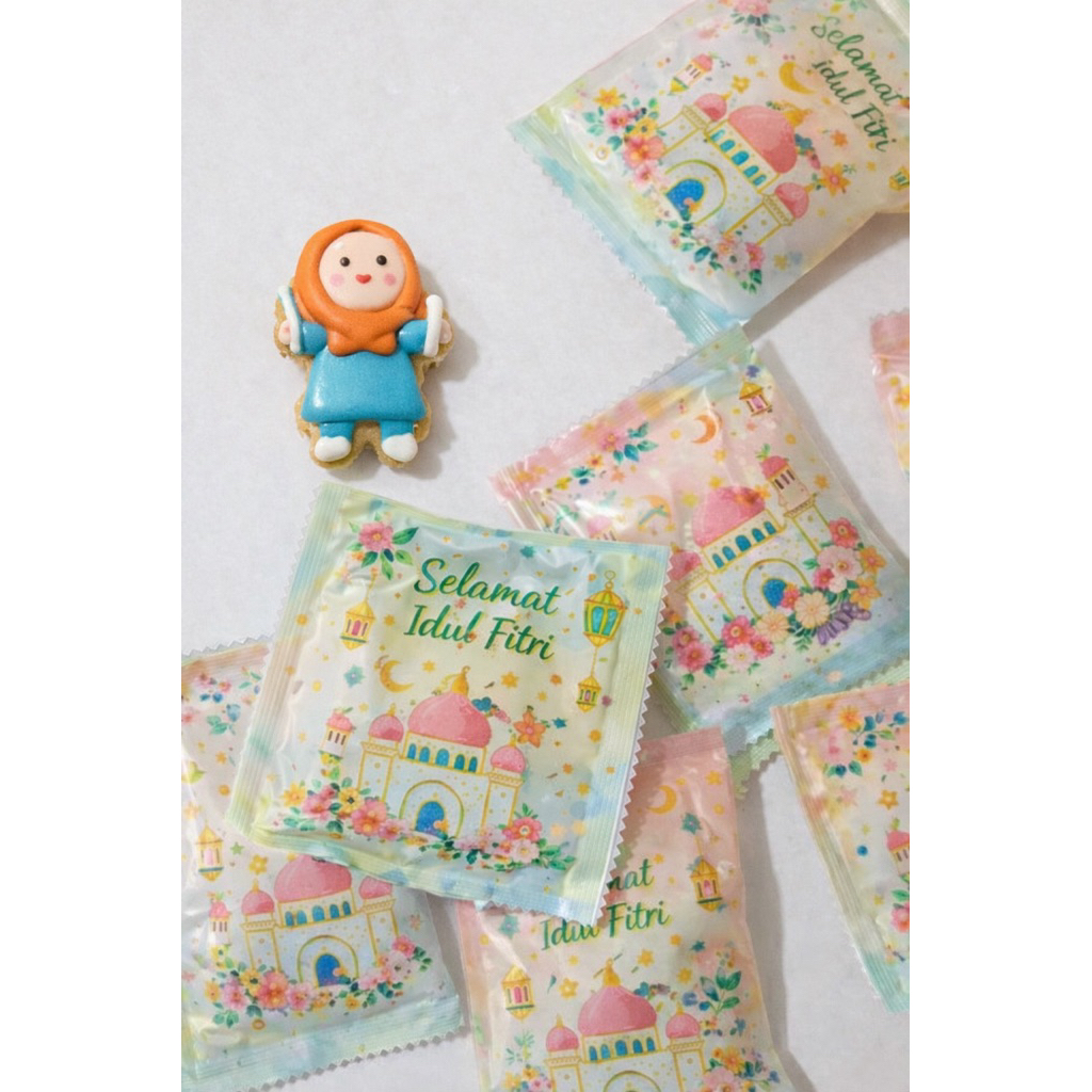 Cookies karakter Lebaran / Cookies Idul Fitri Kararter Anak-Anak