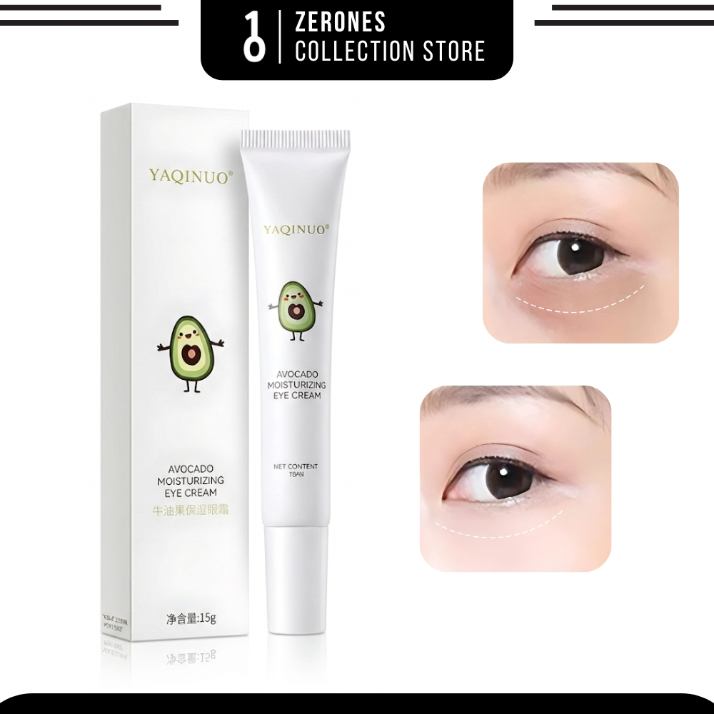 YAQINUO Avocado Eye Cream KRIM PENGHILANG MILIA LEMAK BAWAH MATA XX042 - ZO