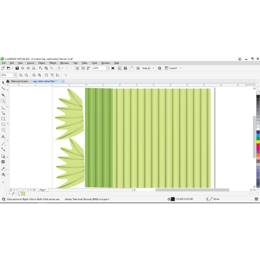 Kertas bahan membuat Kembar mayang / janur / Bahan membuat Mahar