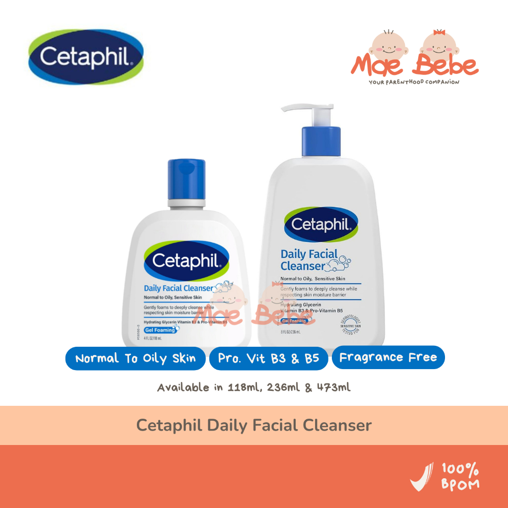 Cetaphil Daily Facial Cleanser | Sabun Cuci Pembersih Kulit Muka