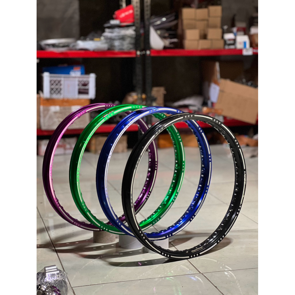 VELG SCARLET MOTIF MILING GARIS / VELG SCARLET BUBUT MOTIF GARIS