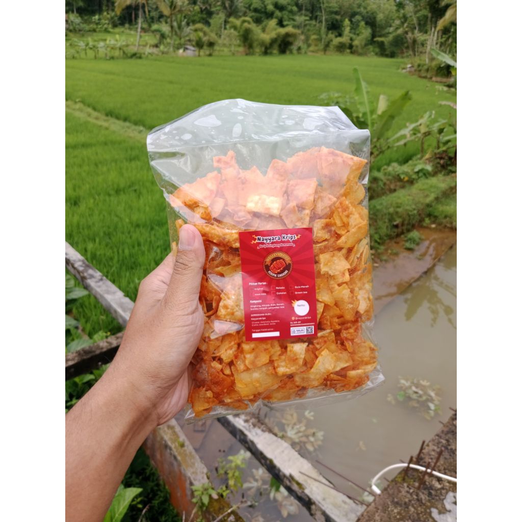(250 GRAM) KERIPIK SINGKONG ANEKA RASA - KRIPIK SINGKONG ANEKA RASA - KERIPIK SINGKONG BALADO - KERI