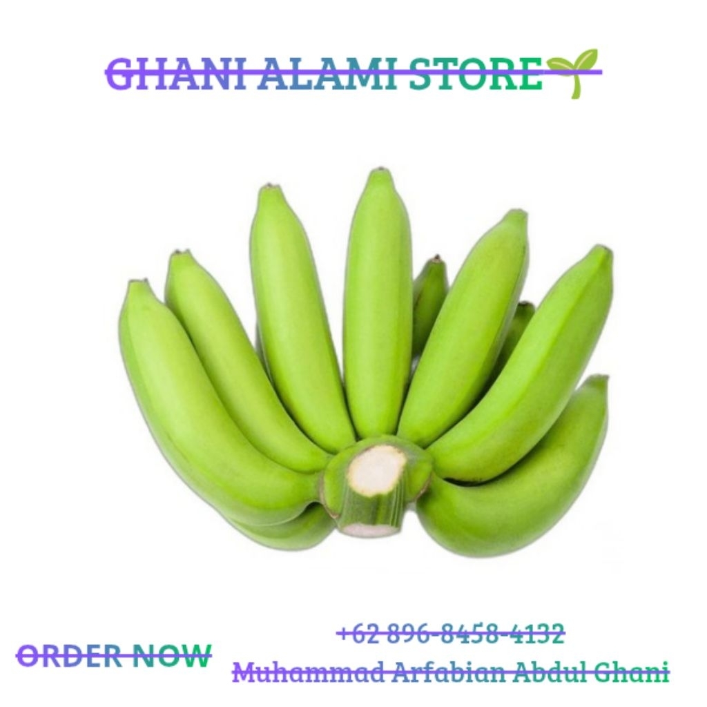 [PREMIUM] Buah Pisang Ambon Sukabumi 1 Sisir Manis & Wangi