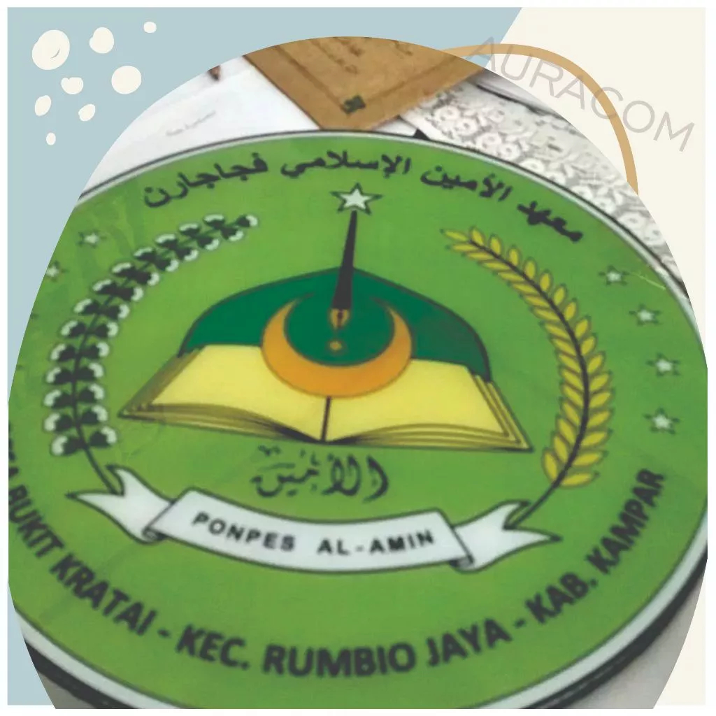 Logo Akrilik Timbul (MDF+Akrilik)