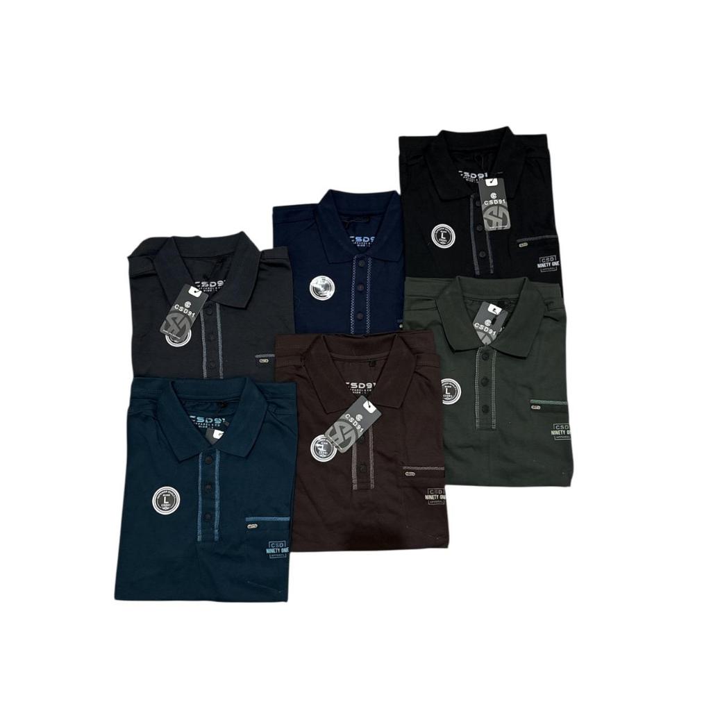 Kerah CSD91 / Kaos Kerah Bapak" Jumbo / Kerah CSD91 original