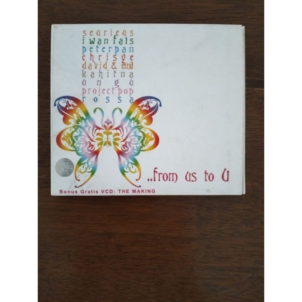 CD Indonesia From Us To U - A  Tribute To Titiek Puspa