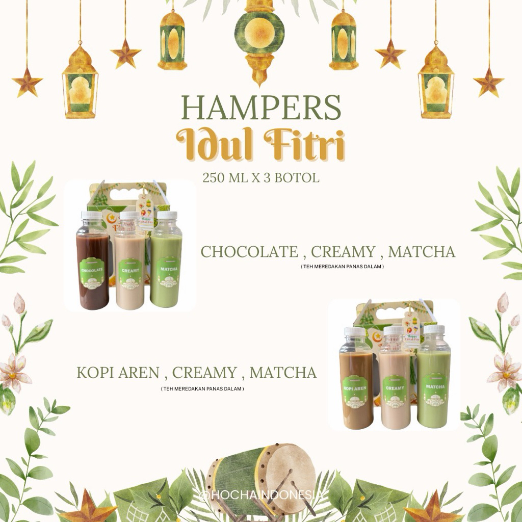 HAMPERS LEBARAN / HAMPERS IDUL FITRI / hampers kopi hampers matcha
