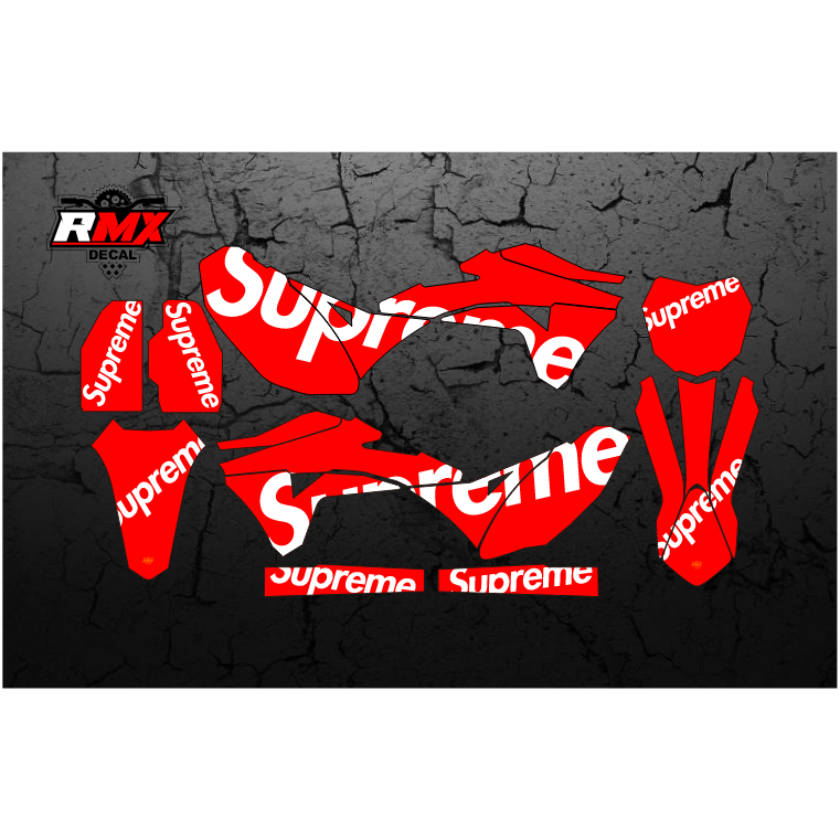 DECAL GORDON FULLBODY (031) DEKAL STIKER KLX GORDON HITAM MERAH, KUNING, HIJAU, BIRU TUA/MUDA, EMAS/