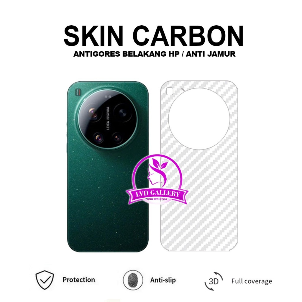 Xiaomi 17 Ultra Xiaomi 17 Pro Max Xiaomi 17 Xiaomi 17 Pro Skin Carbon Transparan Garskin Anti Gores 
