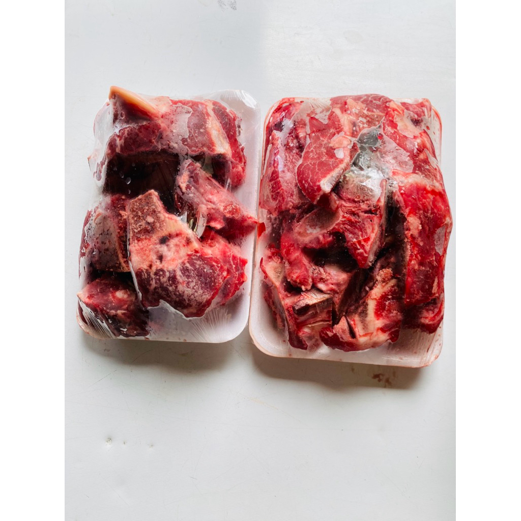 Iga Sapi Daging Banyak ±1kg Cocok Sop Iga / Iga Bakar Halal Fresh Frozen