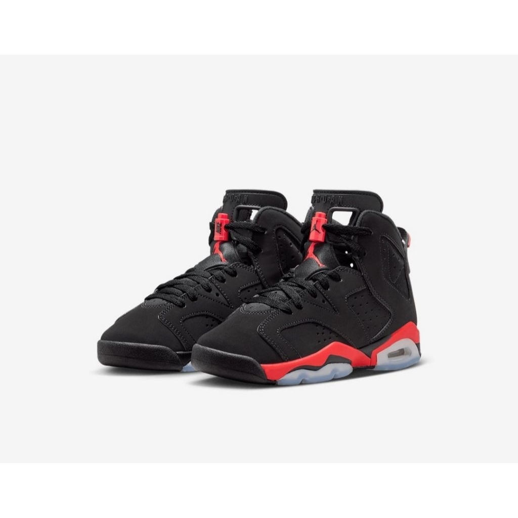 Sepatu Anak Air jordan 6 Retro Gs Infra red Original Iq1275 001