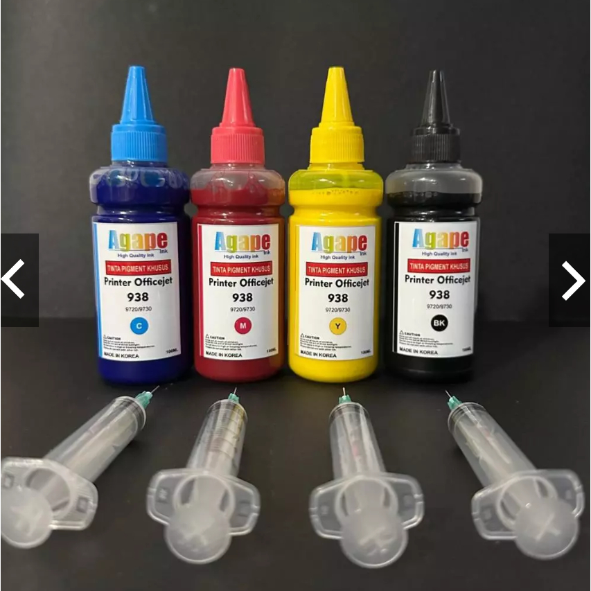 HP 9720 9730 HP 938 TINTA REFILL 100ML PIGMENT TAHAN AIR