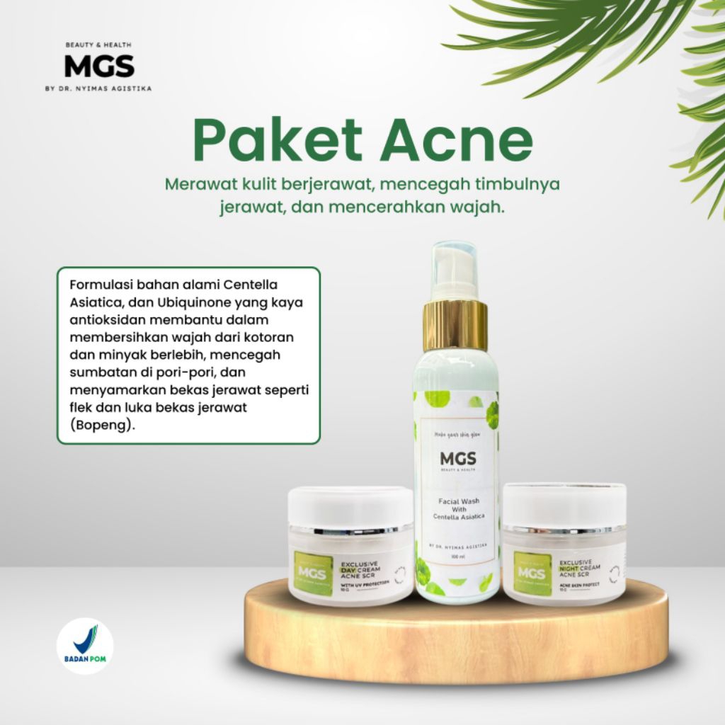 Paket Acne Ubiquinon Dr NyimasAgistika