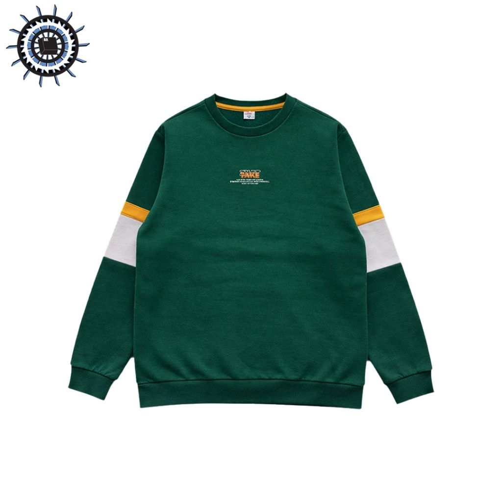 Crewneck Second SFIT Green Multi Color