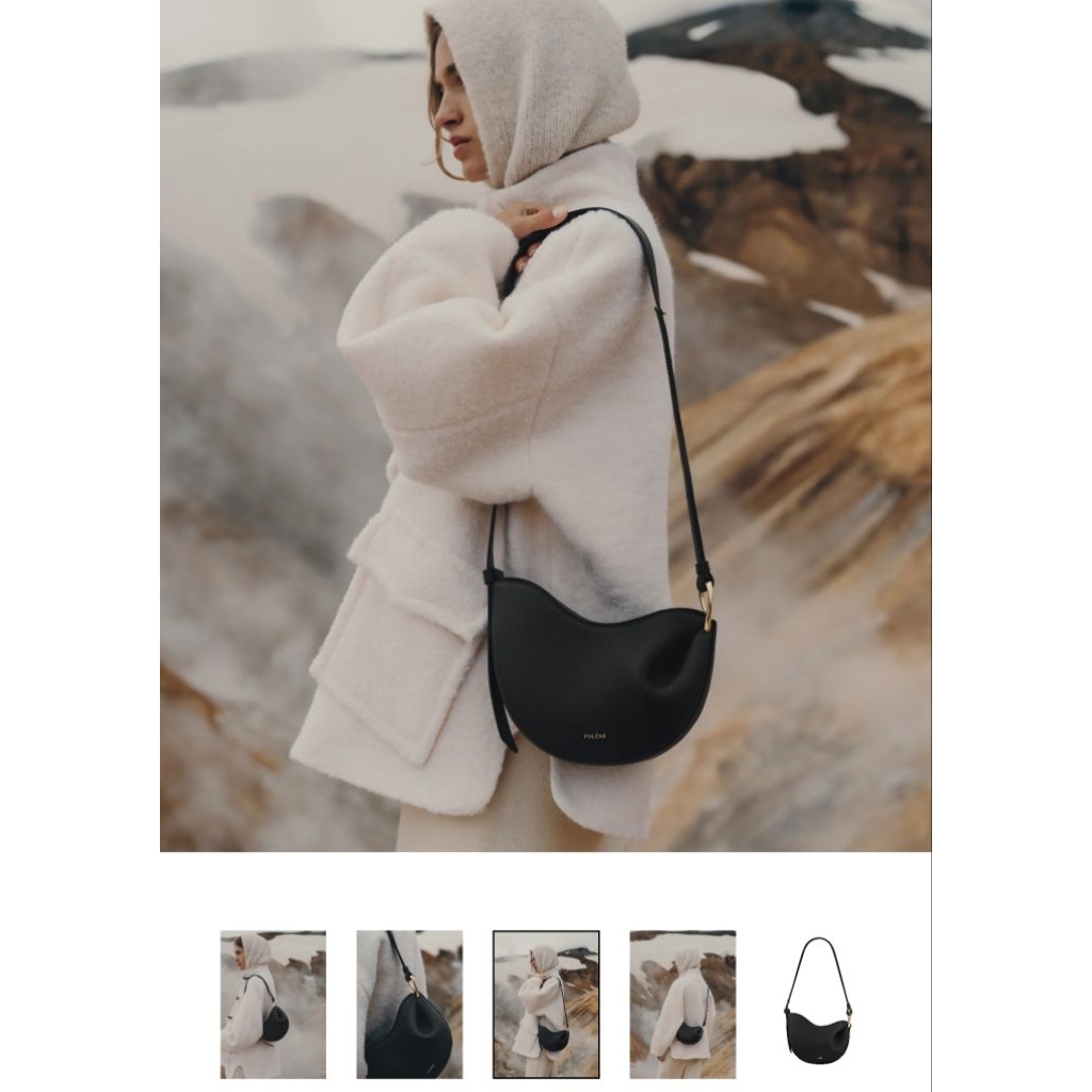 ready tas POLENE Tonca Black DB + Copy Rec, No Box