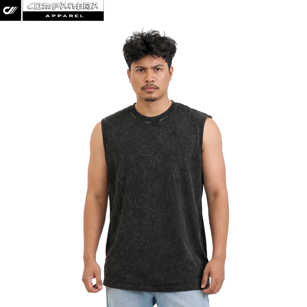 KAOS SINGLET POLOS SLIM FIT & OVERSIZED WASHED TEES / STONEWASH / POLOS ACID WASH / COTTON COMBED 24