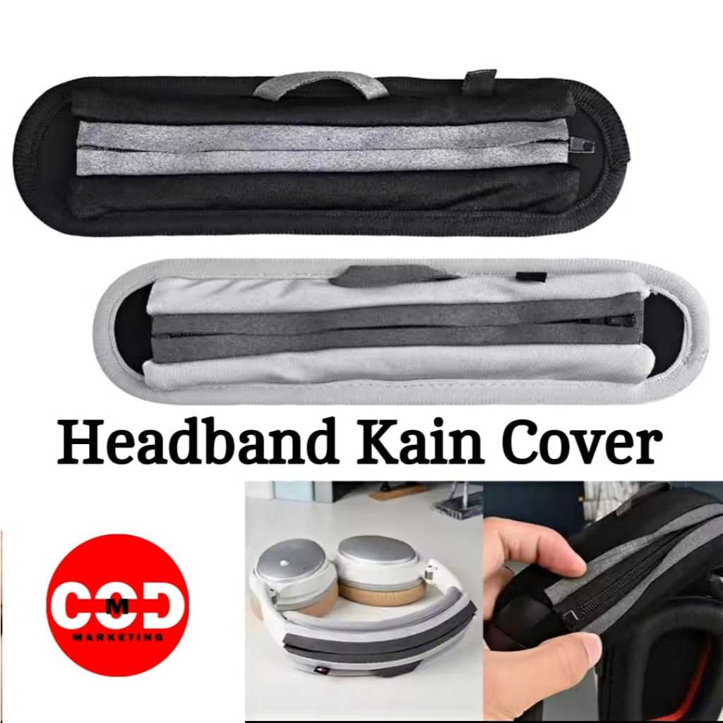Headband Zipper Kain Cover Anker Soundcore Life Q30 - Anker Soundcore Life Q35