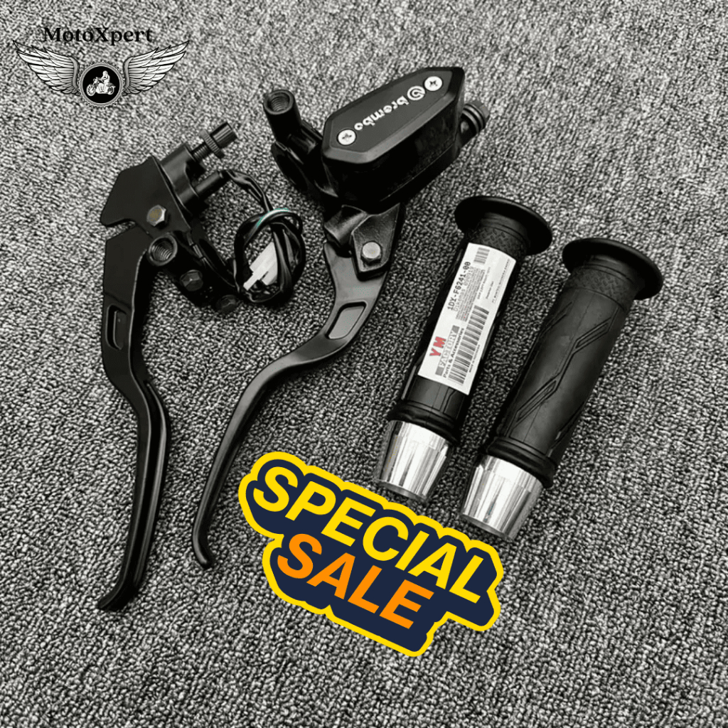 sepaket handgrip yamaha jalu + master rem oval handle kopling universal motor master rem rcb oval 14