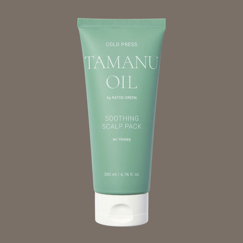 Rated Green Tamanu Oil Soothing Scalp Pack - 200ml Hair Treatment Hair Care Perawatan Rambut Hair Ma