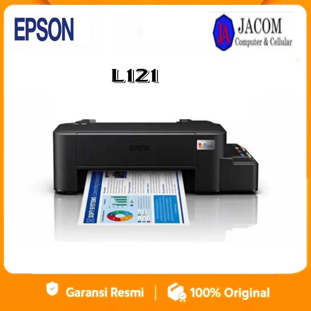 PRINTER INKJET EPSON L121 INK TANK GARANSI RESMI