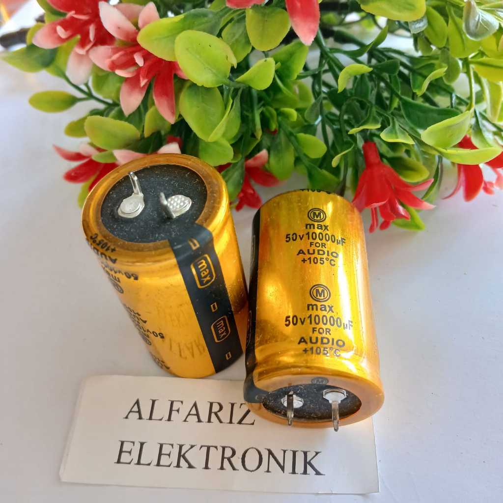 Elco 10000uf 50v Max Gold