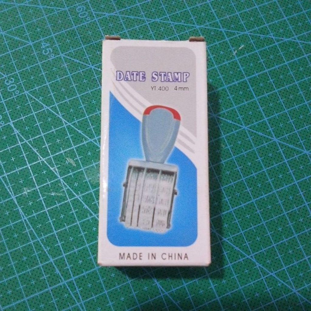 Stempel Tanggal Date Stamp