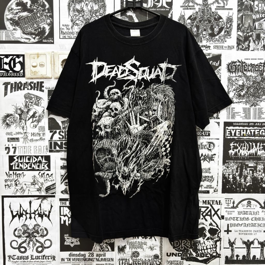 DEADSQUAD - TSHIRT -  EUROPE TOUR 2018 L