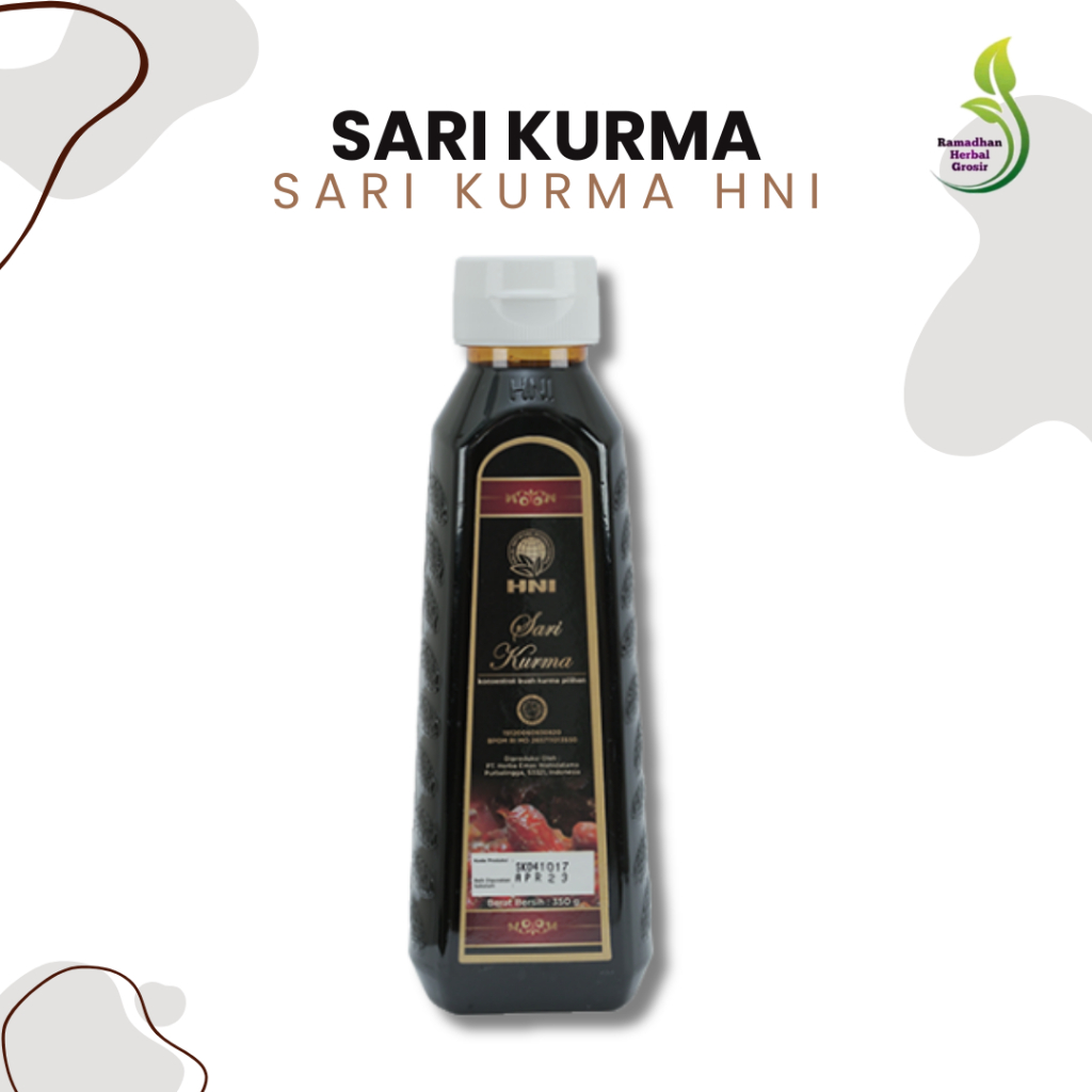 Sari Kurma 350gr HNI Asli – Madu Kurma Premium