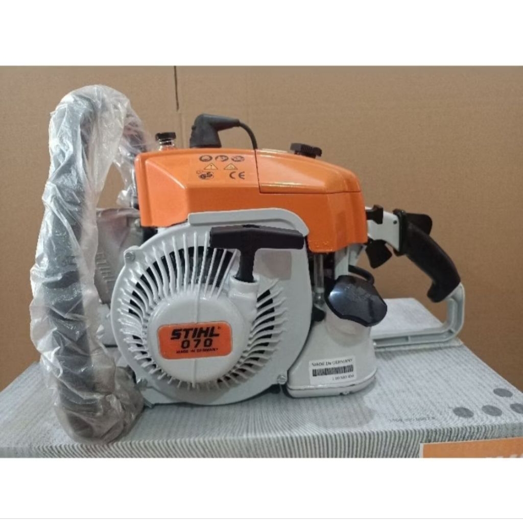 MESIN PEMOTONG KAYU CHAINSAW STIHL MS 070 KOMPLIT BAR DAN RANTAI/ MESIN SENSO STIHL BESAR MS- 070 KO