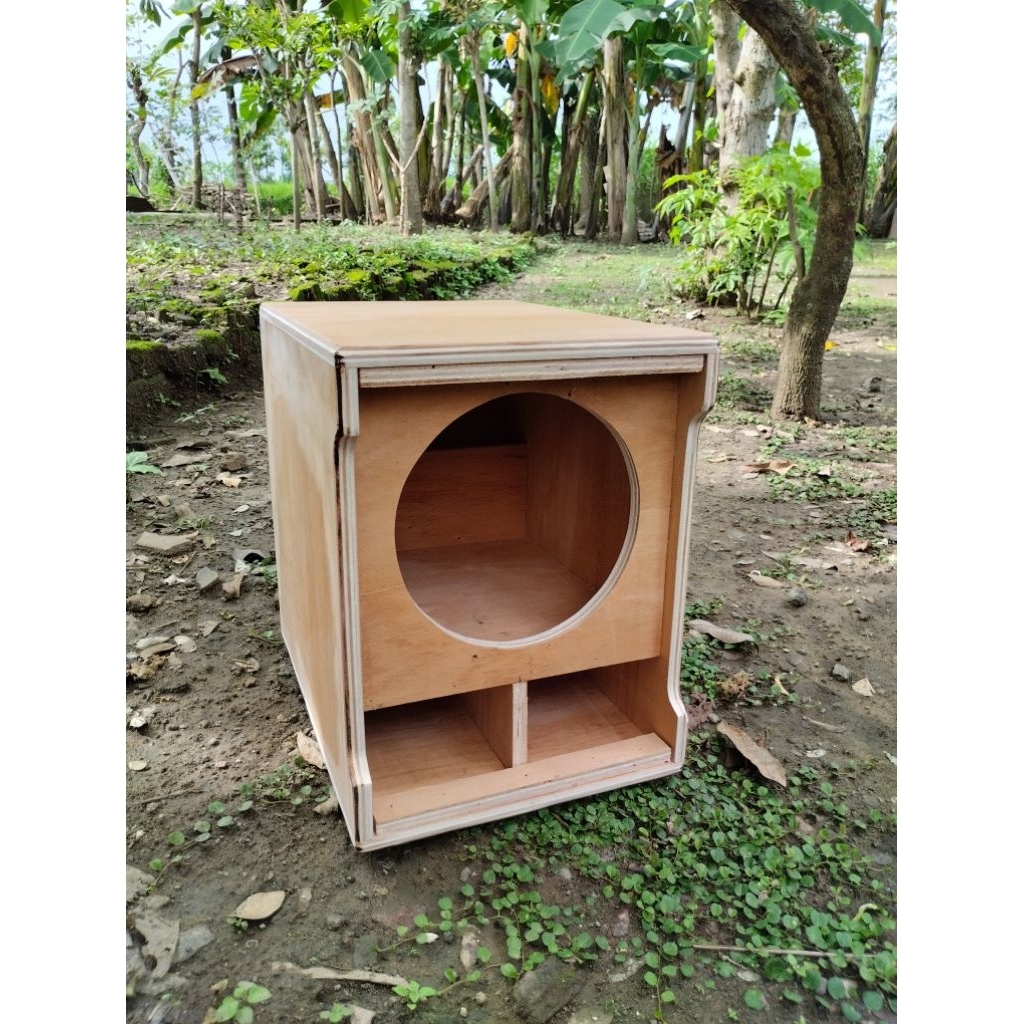 Box Miniscoop 8 inch Single Subwoofer Tebal 12mm