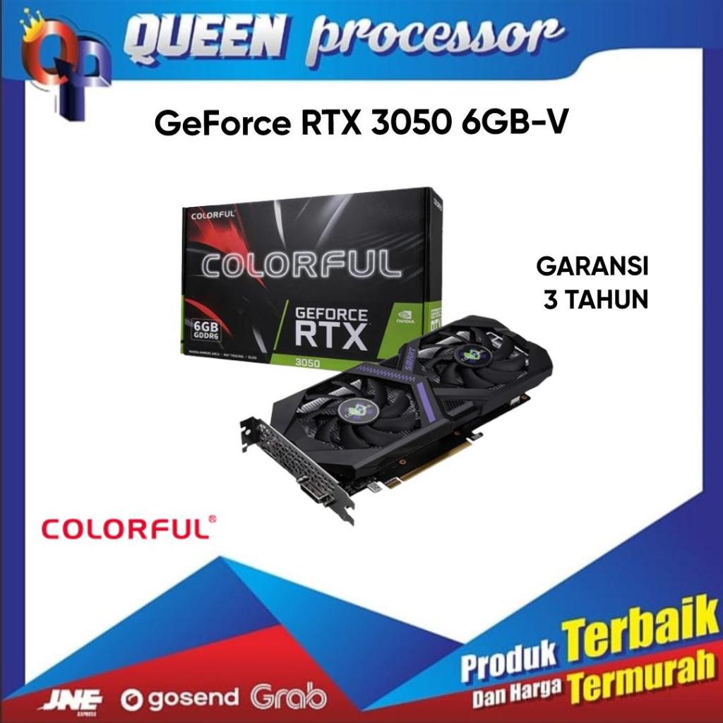 VGA Colorful GeForce RTX 3050 6GB-V 128BIT GDDR6 - RTX3050