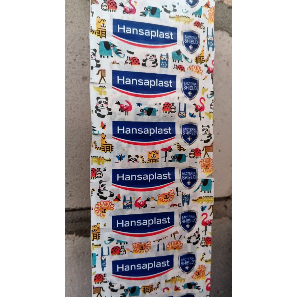 Hansaplast kain / hanstip hansaplast motif/ hansaplast gambar